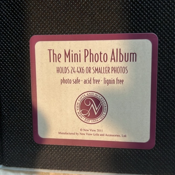 Mini Photo Album My Grandchildren Holds 24 4x6 Photos 12 Pages New View 2011 - Picture 4 of 7